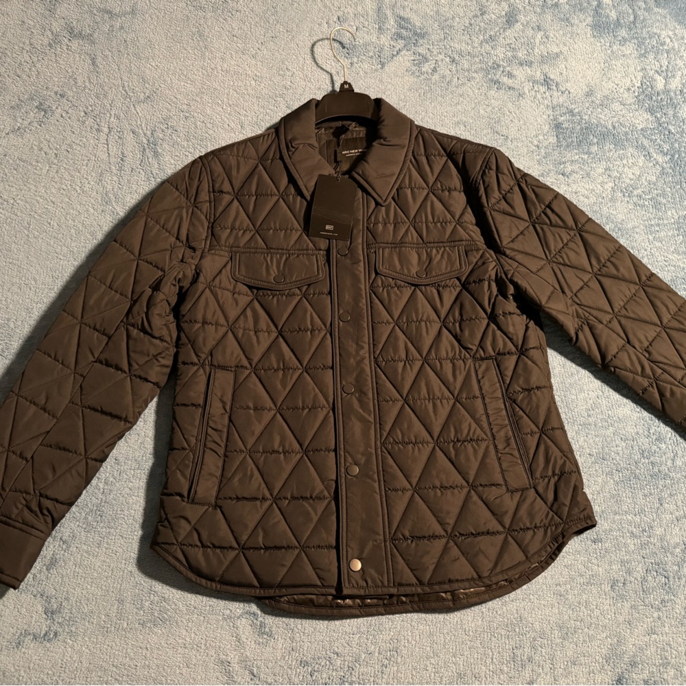Andrew Marc Diamond Quilted Jacket